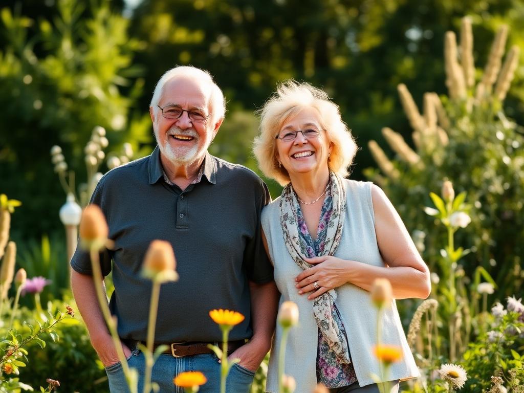 Couple enjoying peaceful life after using CalmEars tinnitus relief
